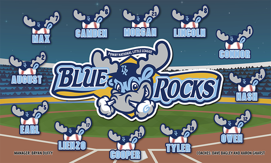 Blue Rocks Miniro Minor League – MK Signs & Banners