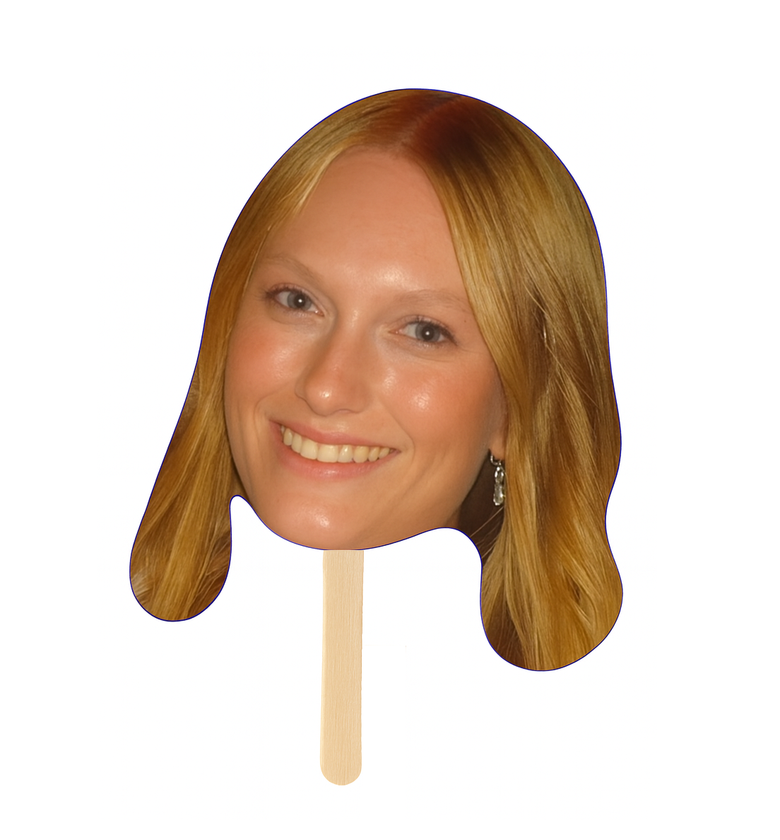 Big Head Cutouts on a Stick