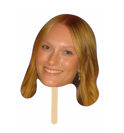 Big Head Cutouts on a Stick