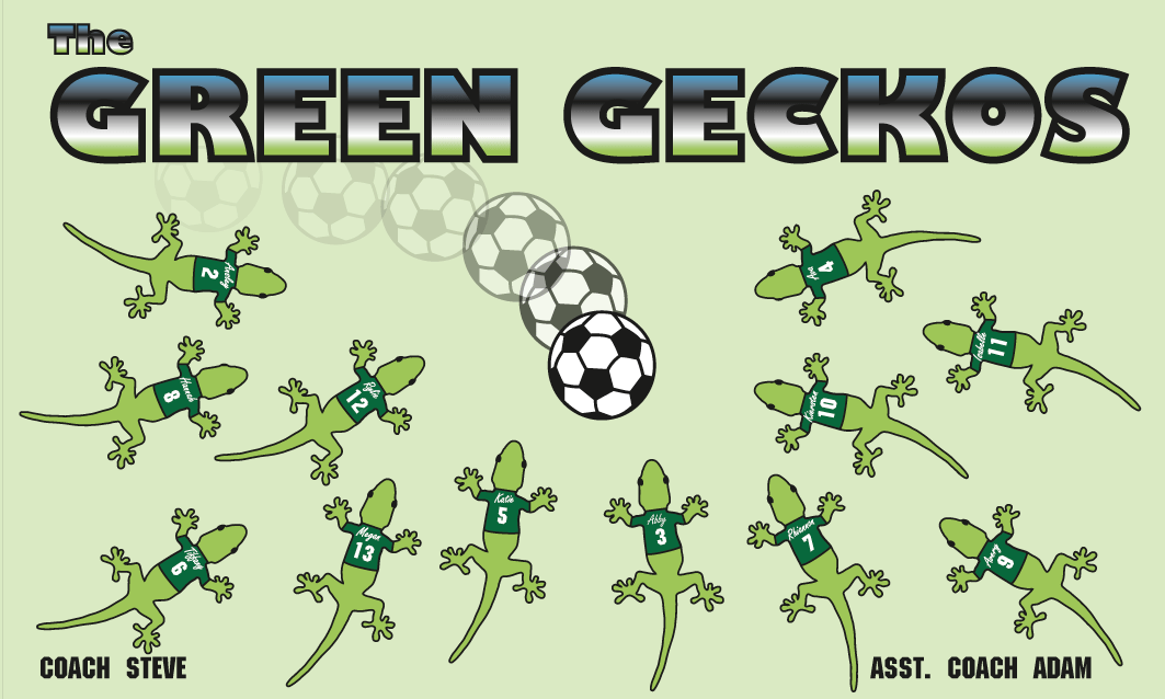 Green Geckos